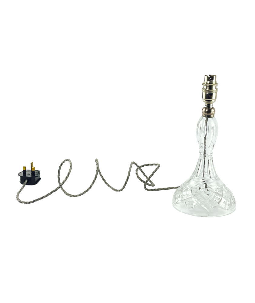 Charming Crystal Cut Lamp Base Add Sparkle and Elegance to Your Home